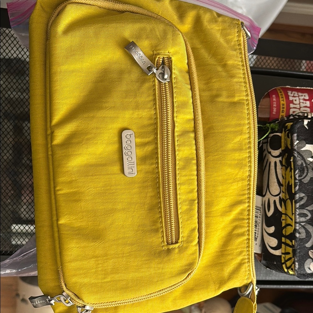 Baggallini Yellow Crossbody Bag
